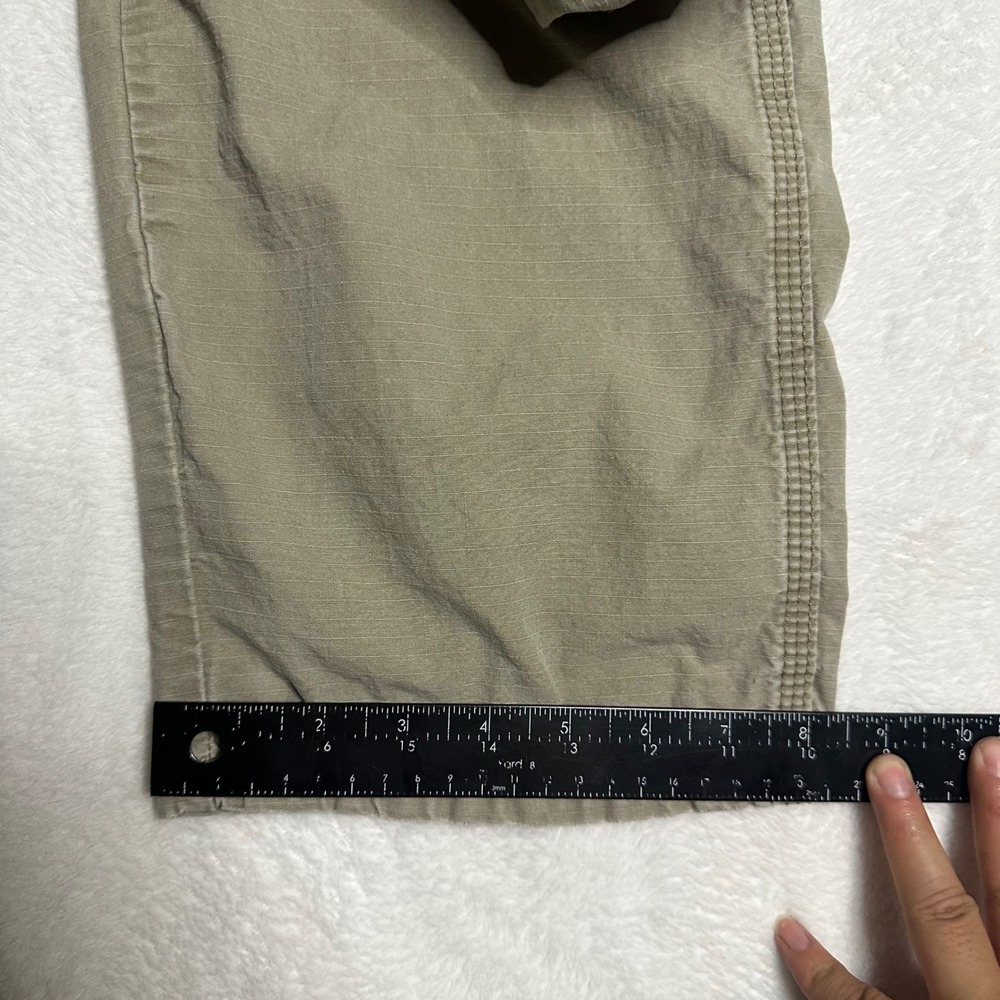 Wrangler Riggs Workwear Mens 38x30 Beige Ripstop Carpenter Pants Relaxed Utility - Picture 11 of 11